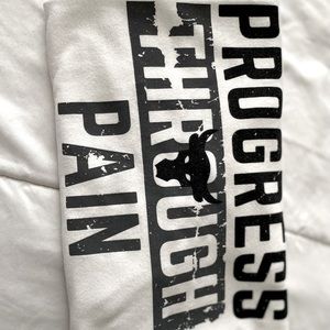 Under Armour Tee Project Rock Shirt Progress Thru Pain T-shirt